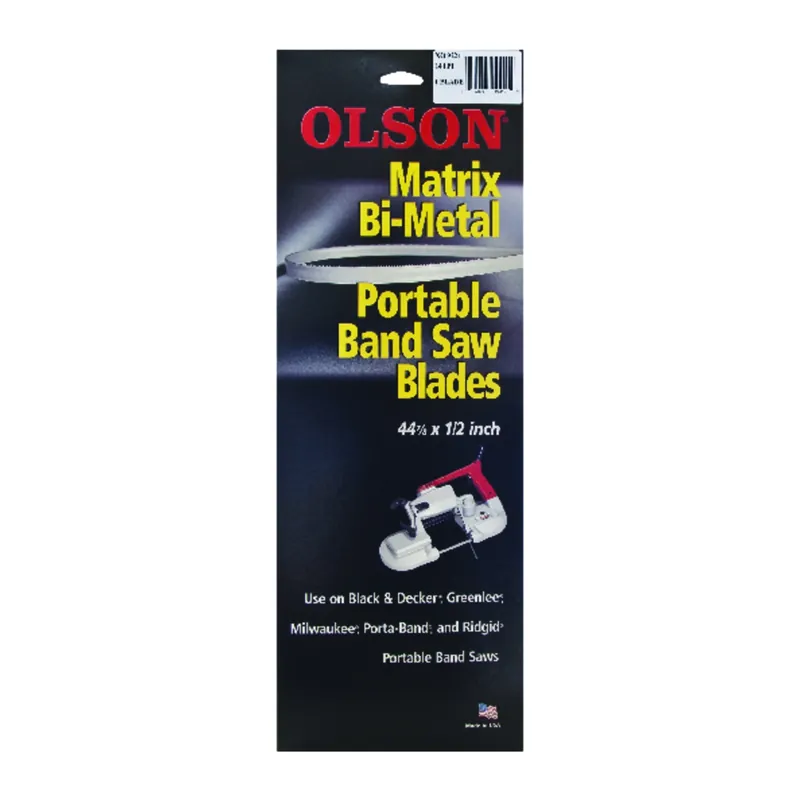 44.9 In. L X 0.5 In. W Bi-metal Band Saw Blade 14 Tpi Regular Teeth 1 Pk