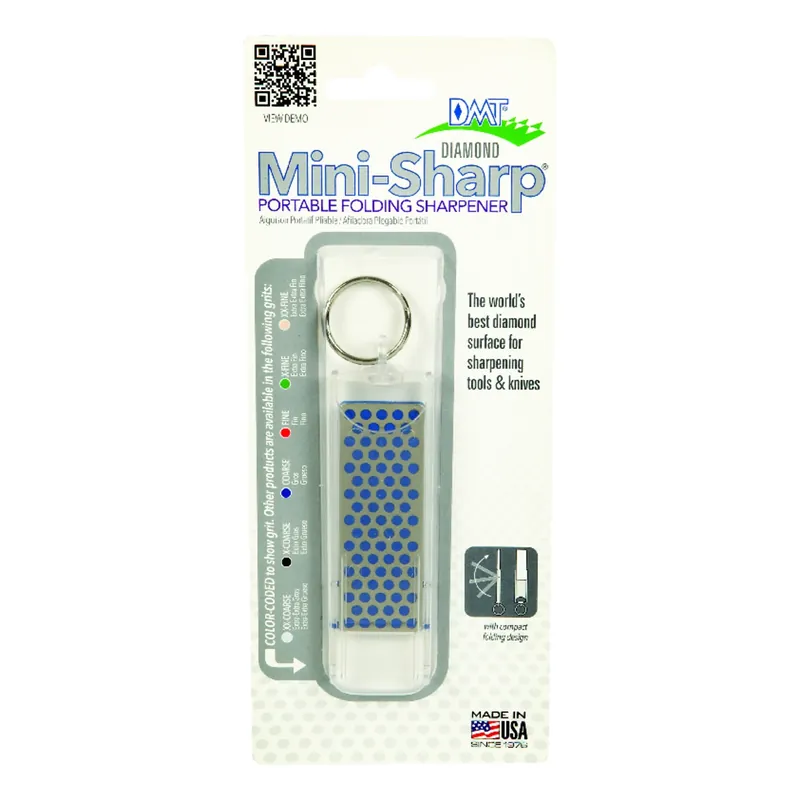 Mini-sharp Coarse Diamond Sharpener 5-1/2 In. With Folding Handle