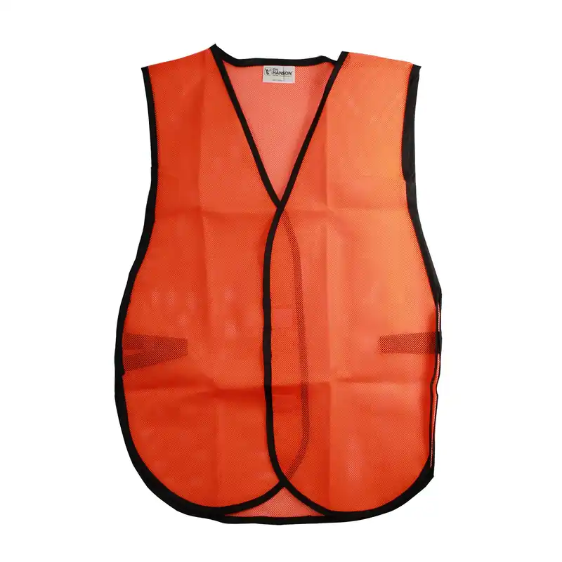 Safety Vest Orange One Size Fits All