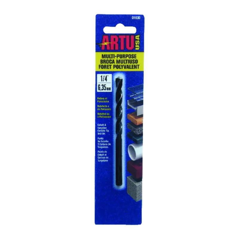 1/4 X 4-1/8-in. Multi-purpose Drill Bit