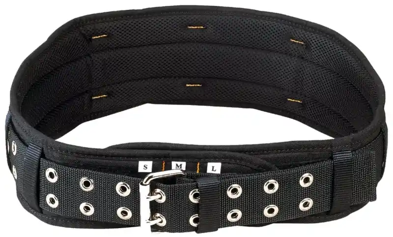 5625 5 Inch Padded Tool Belt, Adjustable 29 To 46 Inch Waist, Black