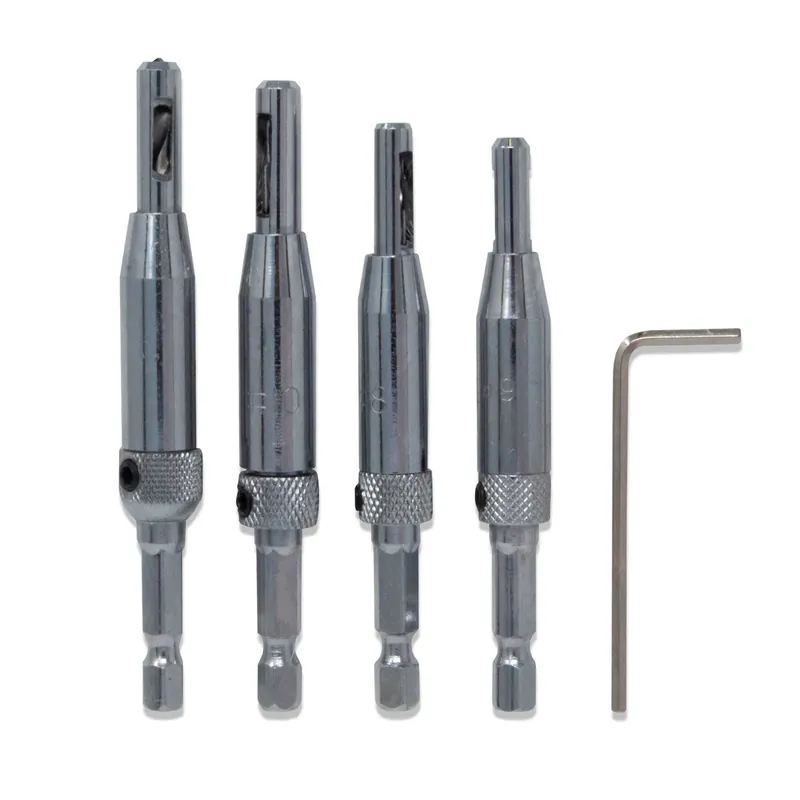 Isomax 4 In. L Drilling And Driving Utility Set Steel 4 Pc