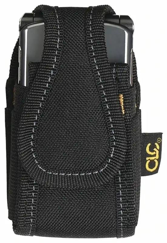 1 Pocket Polyester Cell Phone Holder 2.3 In. L X 4.3 In. H Black