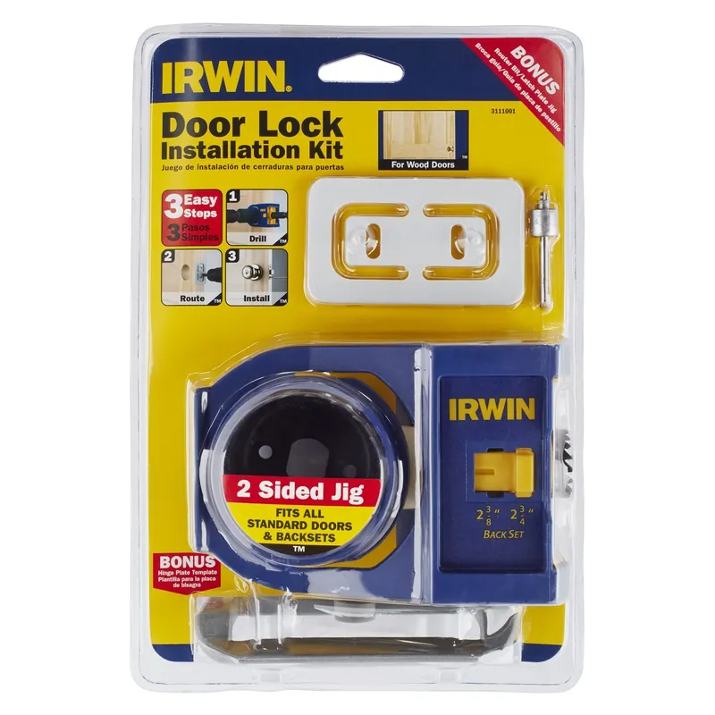 Carbon Door Lock Installation Kit