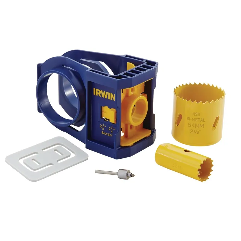 Bi-metal Door Lock Installation Kit