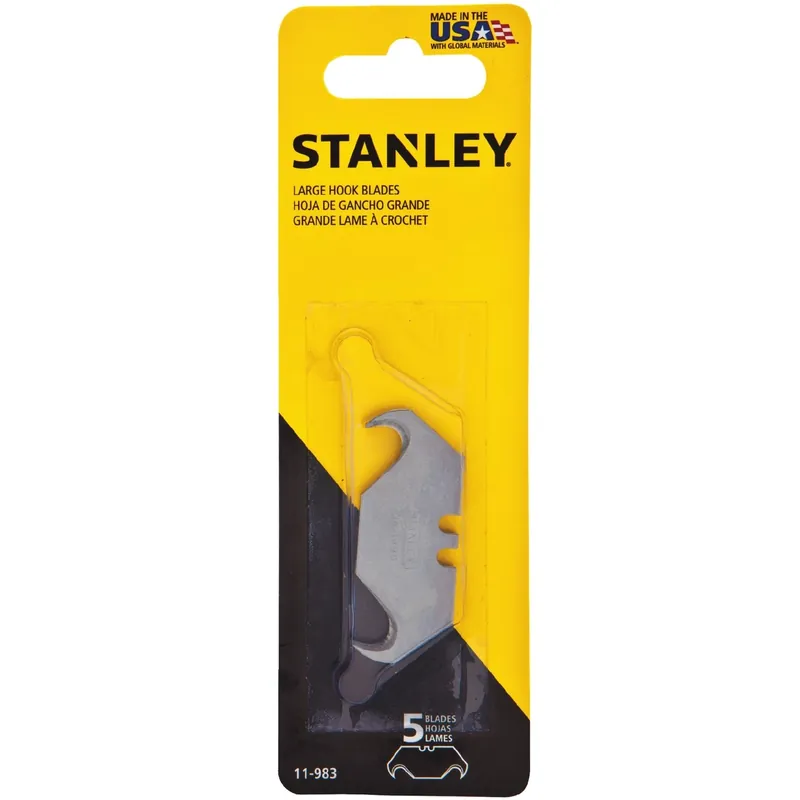 Steel Hook Replacement Blade 1-7/8 In. L 5 Pc