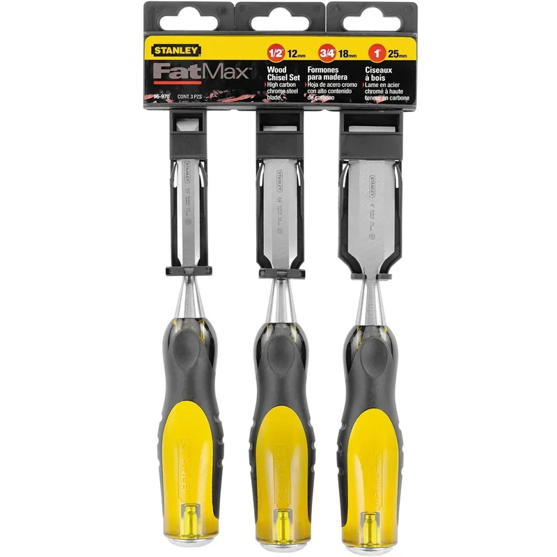 Fatmax Thru-tang Wood Chisel Set 3 Pk