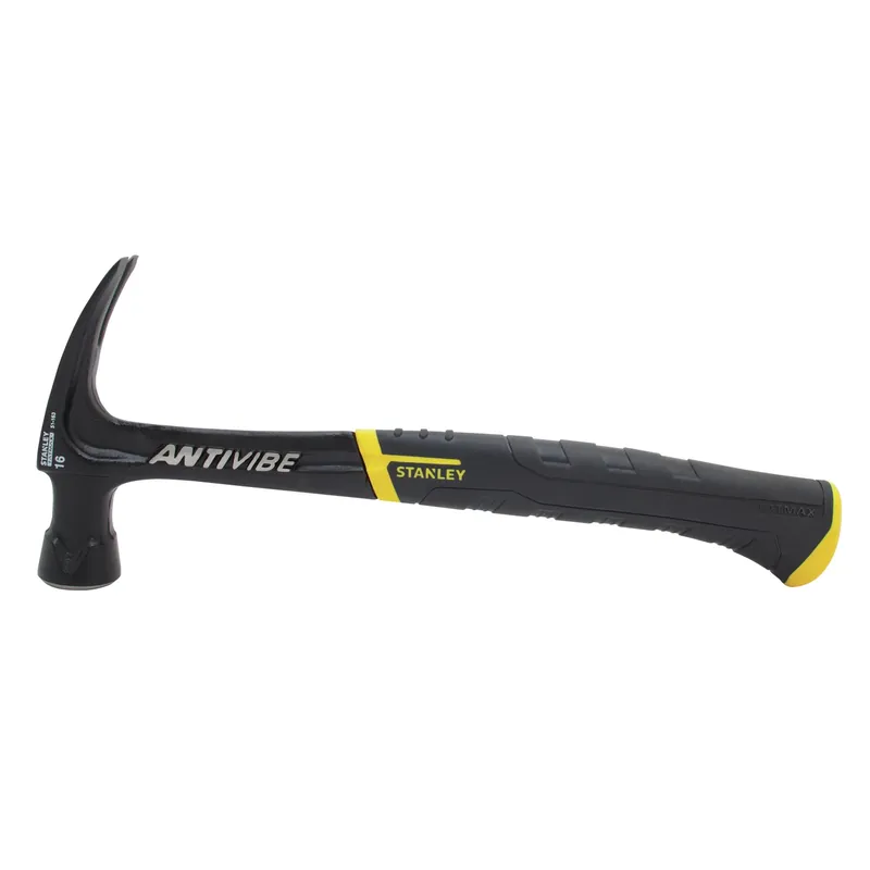 Anti-vibe 16 Oz. Smooth-face Rip Claw Hammer With Steel Handle 13-1/8 In.