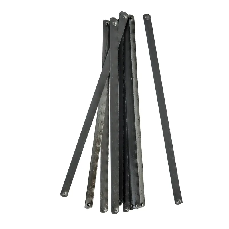 6 In. High Carbon Steel Hacksaw Blade 32 Tpi 10 Pk