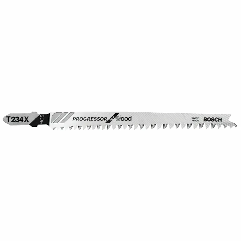 4-1/2 In. High Carbon Steel T-shank Jig Saw Blade 12 Tpi 3 Pk