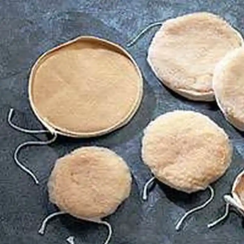 10 Inch Synthetic Tie-on Polishing Bonnet For Buffing And Compounding
