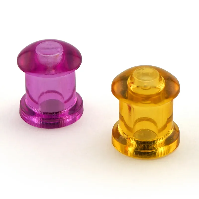 .625 In. L X .5 In. W Assorted Magnetic Push Pins 10 Pc