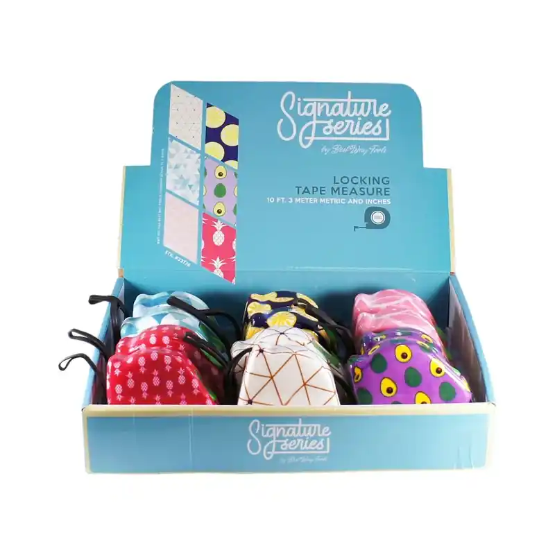 Signature Series 10 Ft. L X 1 In. W Floral Tape Measure 1 Pk
