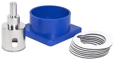 Porcelain Diamond Hole Saw, 1-3/8 In.