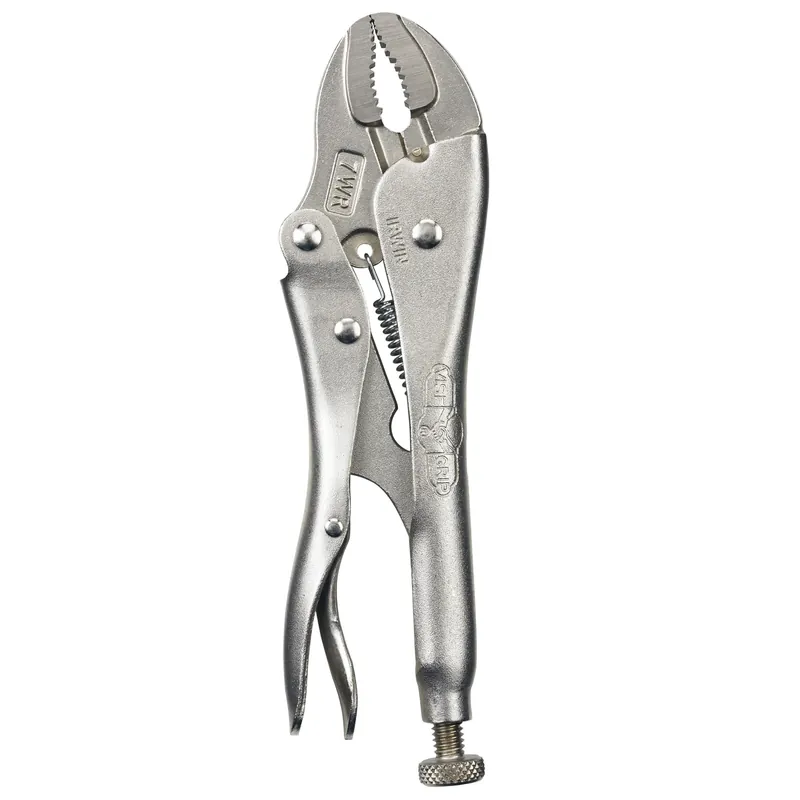 Vise-grip 7 In. Alloy Steel Curved Pliers With Wire Cutter
