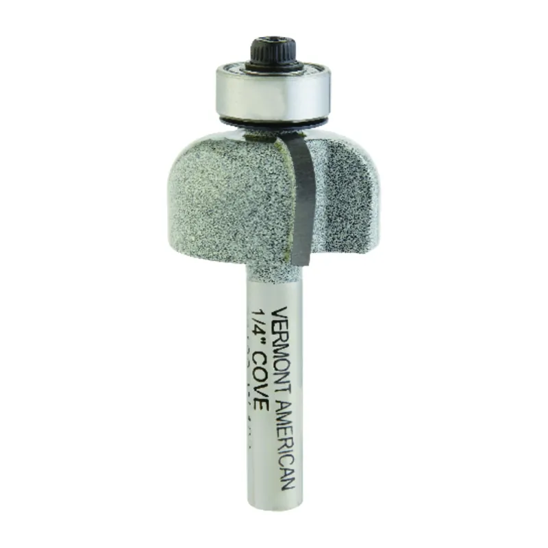 .25 X .5-in. 2-flute Cove Router Bit