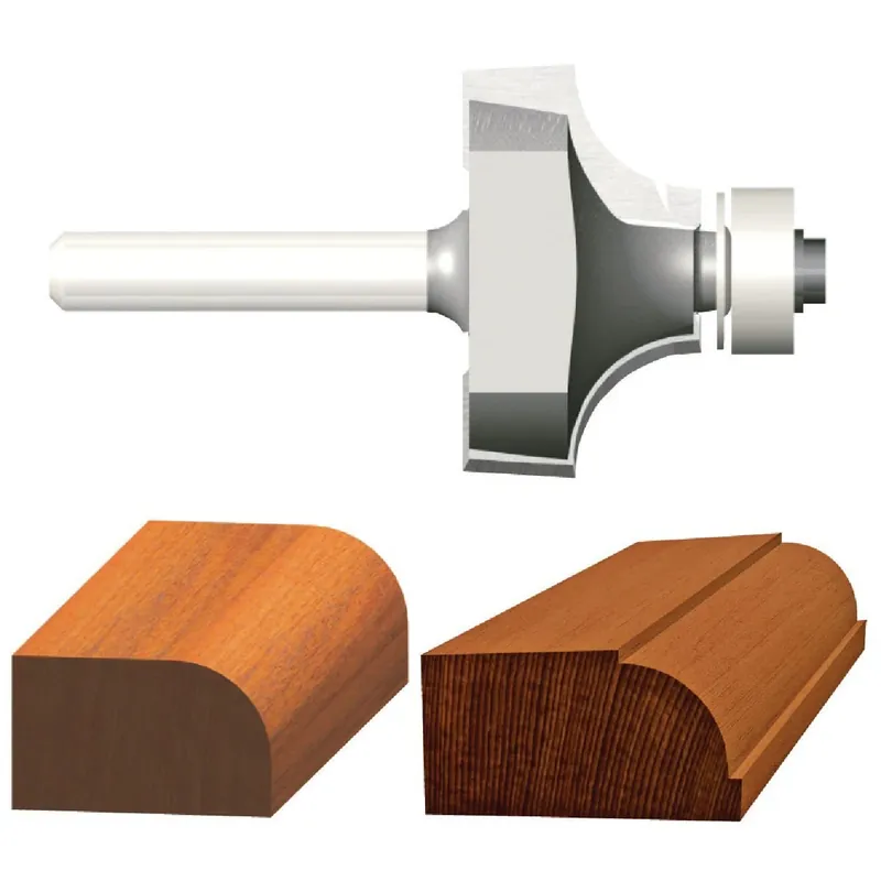 1/8 X .5-in. 2-flute Cove & Bead Router Bit