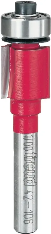 1/2-in. 2-flute Flush Trim Router Bit