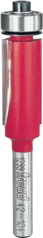 1/2-in. 2-flute Carbide Flush Trim Router Bit