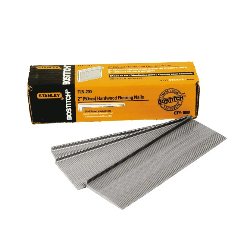 2 In. L X 16 Ga. Straight Strip Coated Hardwood Flooring Cleats 1000 Pk