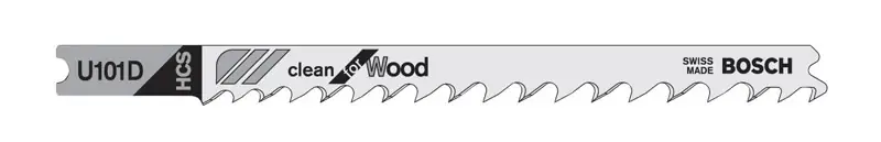 3-5/8 In. High Carbon Steel U-shank Jig Saw Blade 6 Tpi 3 Pk