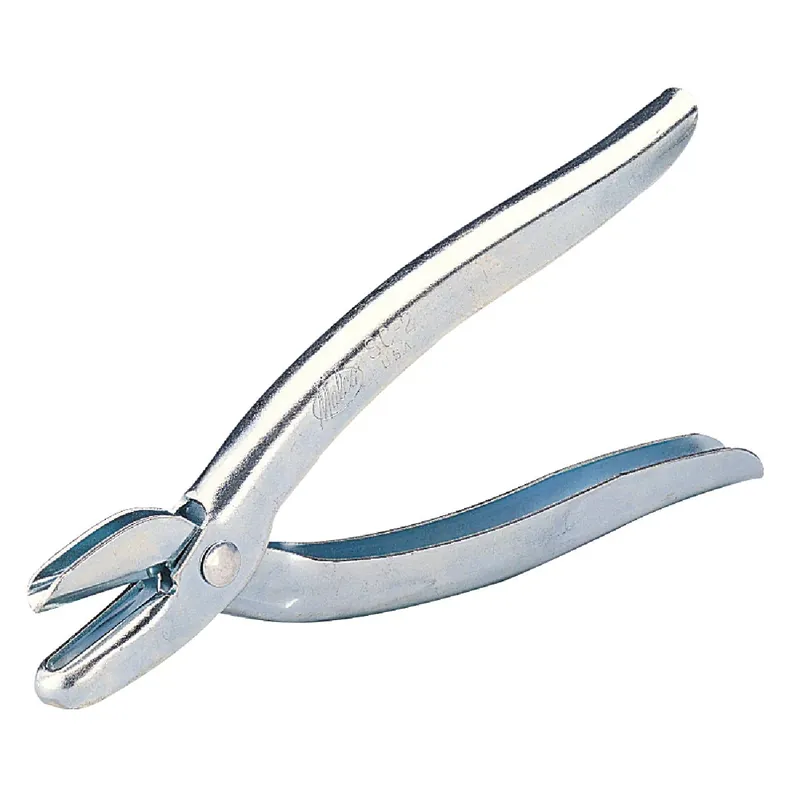 8 In. Hand Downspout Crimper Silver 1 Pk