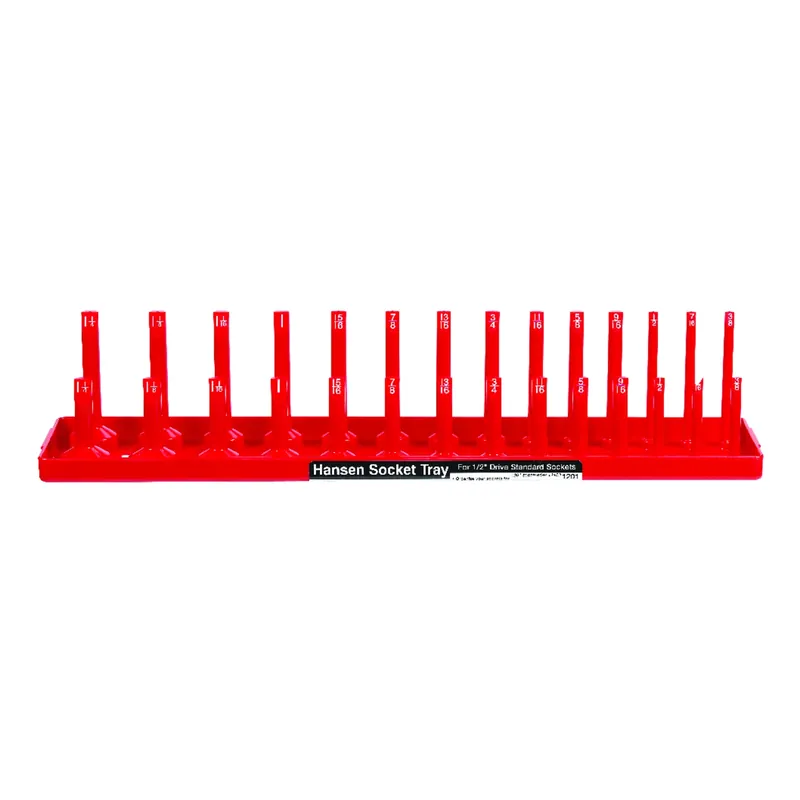 18 In. L X 1/2 In. Drive Sae Socket Tray - 1 Piece