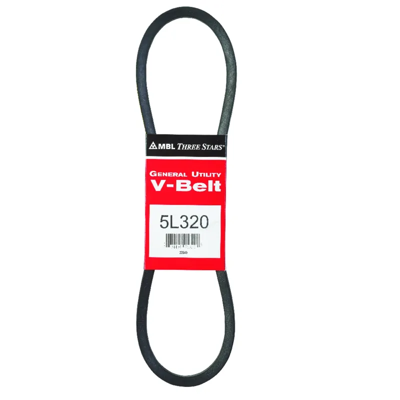 Fractional Horsepower 5l320 V-belt, 21/32 In. X 32 In., Rubber