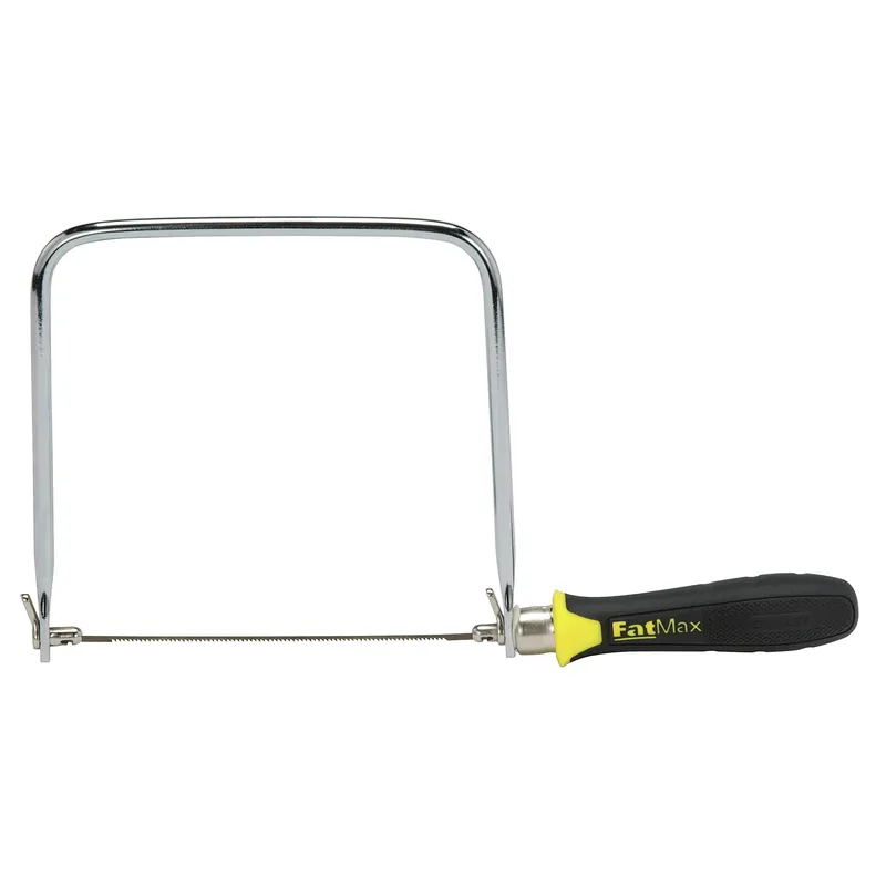 Coping Saw + 3 Carbon Steel Blades, Cushion Grip