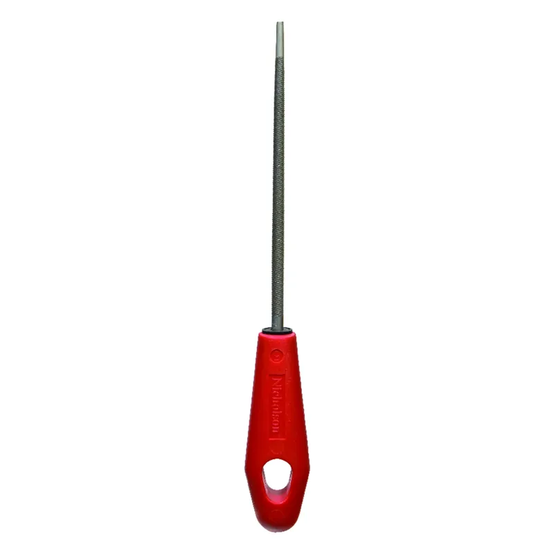 Nicholson Round Bastard-cut File, 6 In.