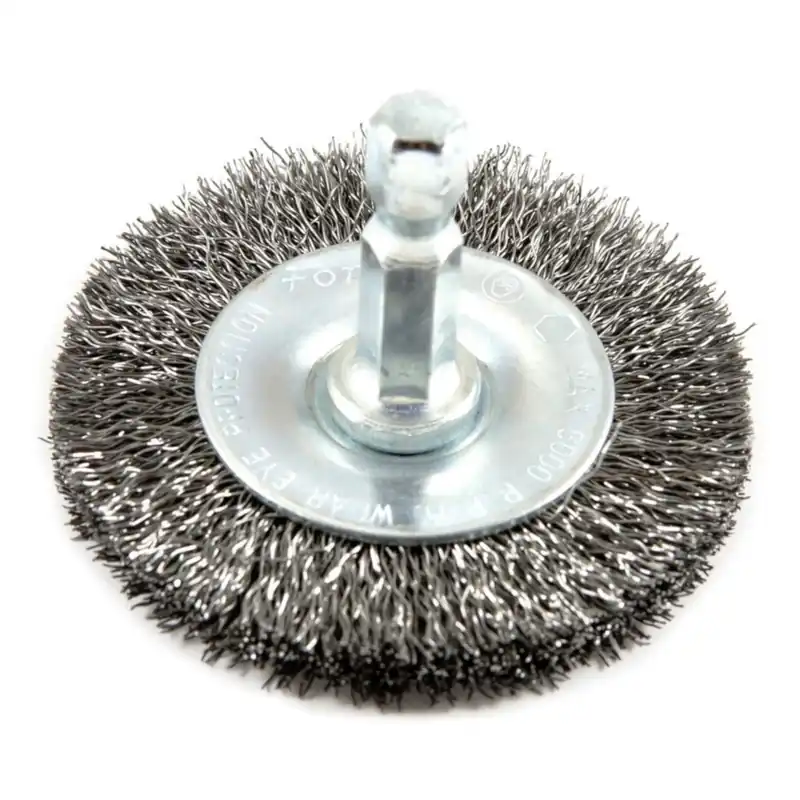 Crimped Wire Wheel, 3 X .25 X .008-in.