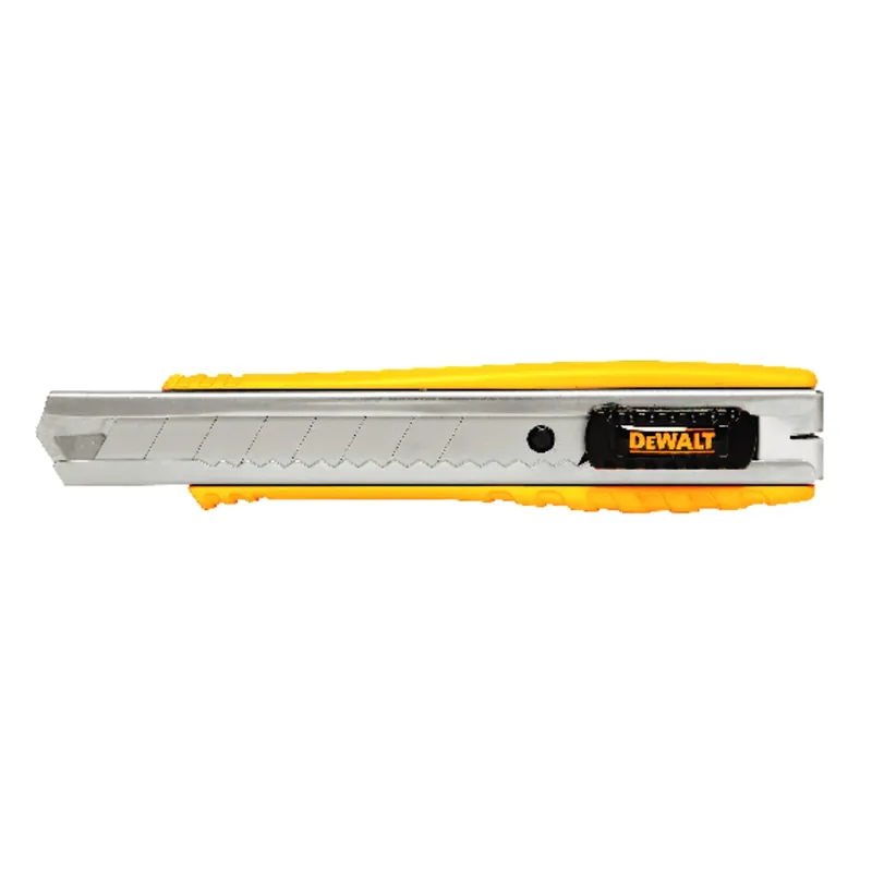 6-1/4 In. Sliding Snap-off Utility Knife Black/yellow 1 Pk