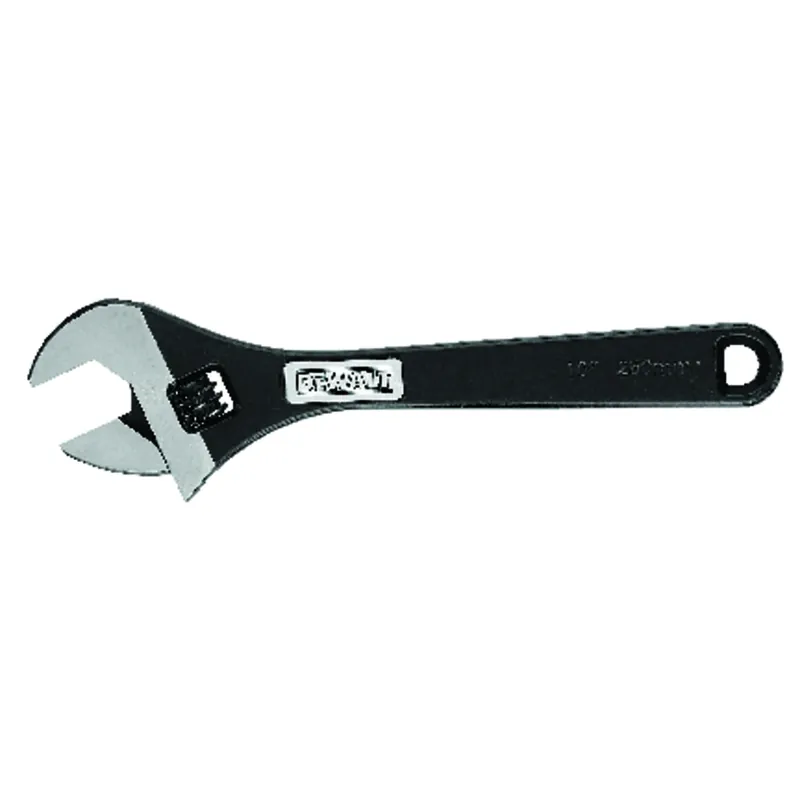 10.31 In. Adjustable Wrench With 3.07 In. And 1.34 In. Jaw Sizes