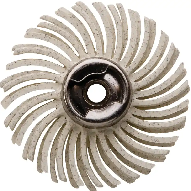 Ez Lock 1 In. X 1 In. L Rubber Detail Abrasive Brush 1 Pk