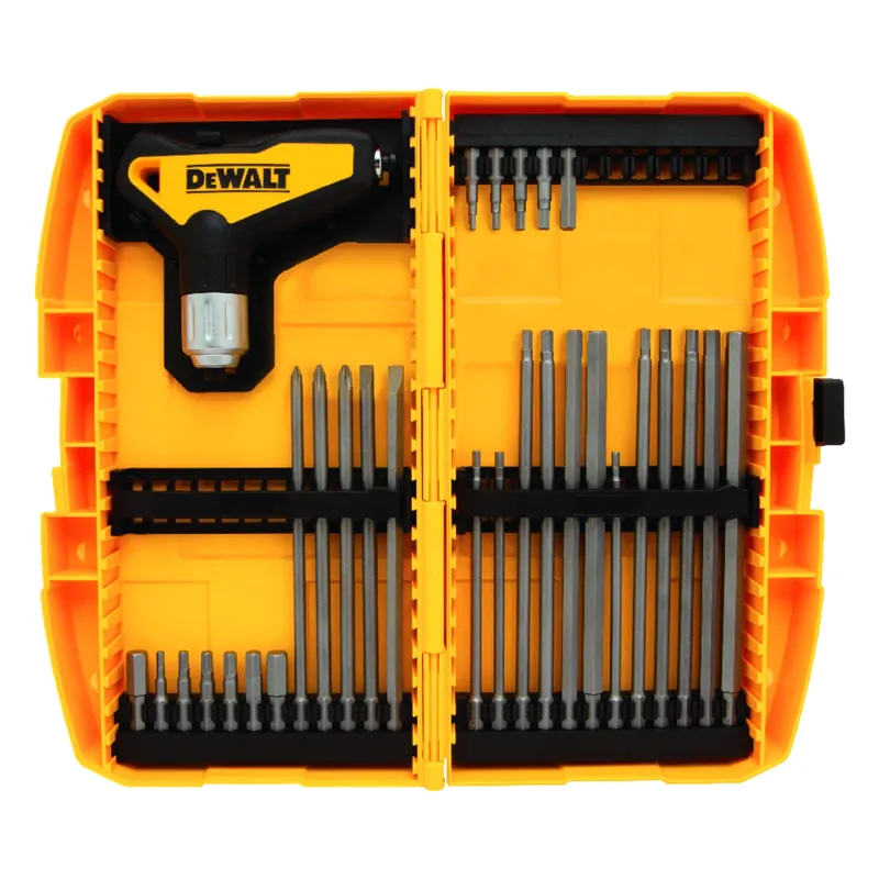 31-piece Metric & Standard T-handle Hex Key Set With Ratcheting Functionality