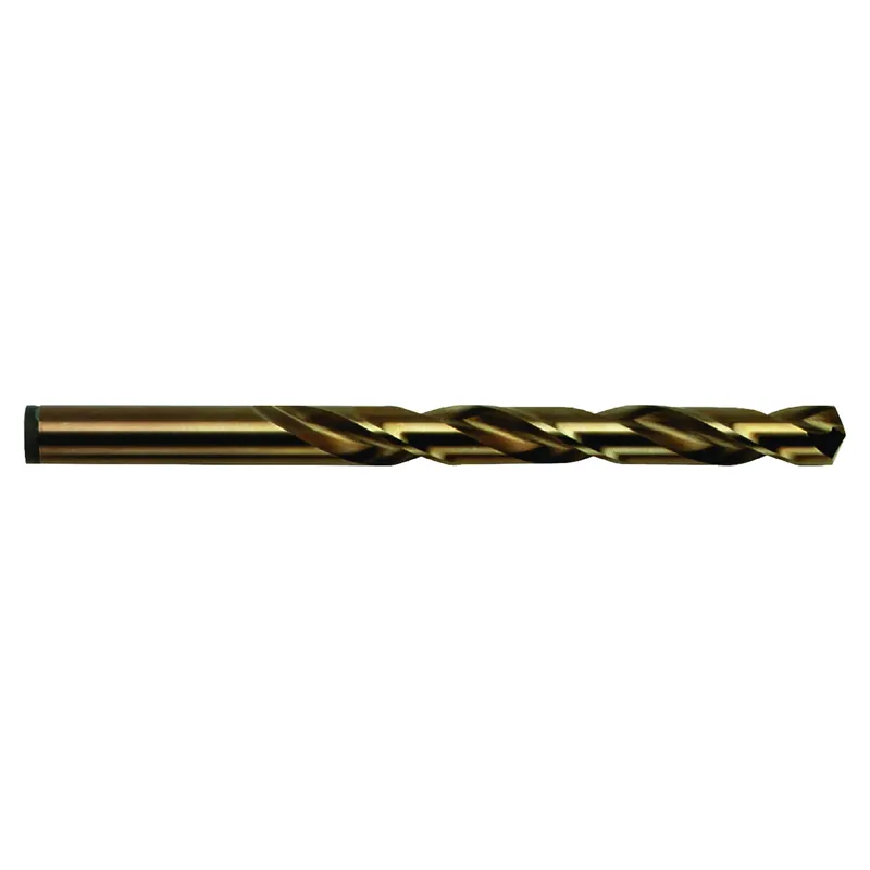 31/64 In. X 5-7/8 In. L Cobalt Steel Drill Bit Straight Shank 1 Pc