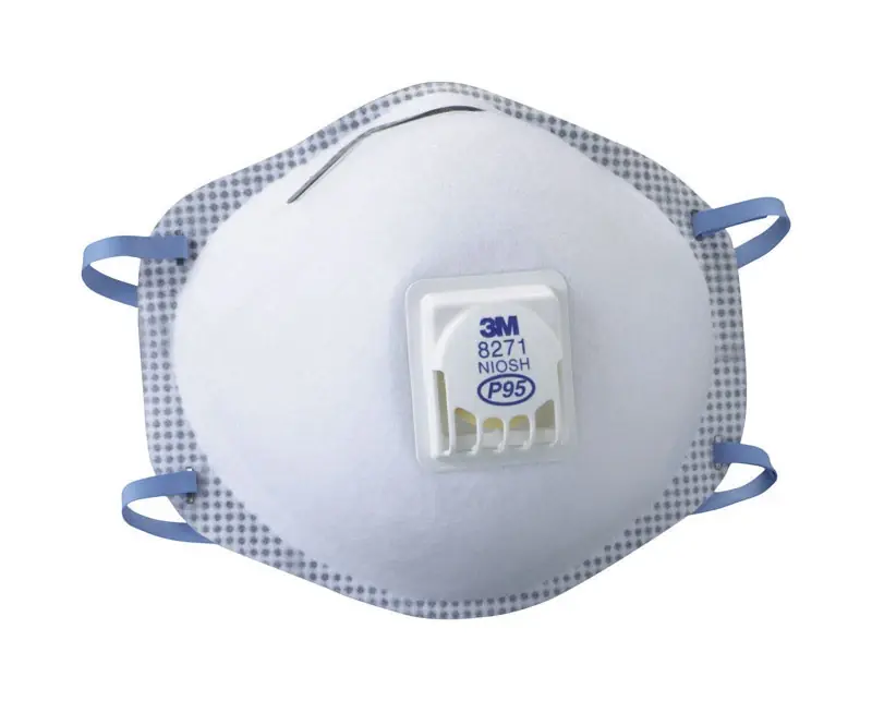 P95 Multi-purpose Disposable Particulate Respirator White 10 Pc