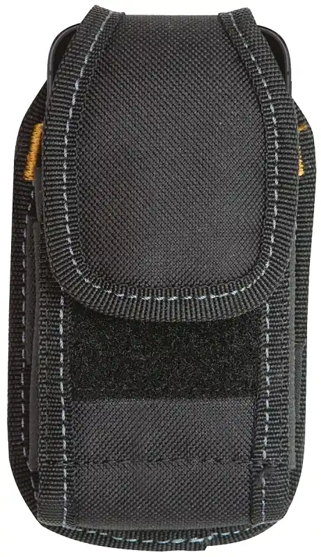 Large Flip Cell Phone Holder, Model 5127, Black, Heavy-duty Clip
