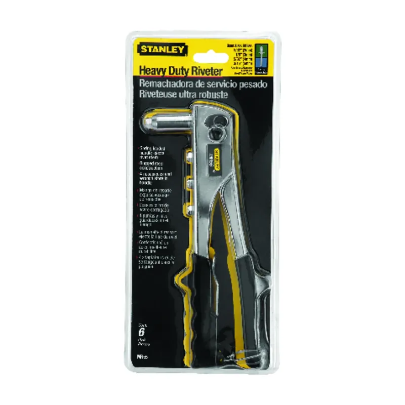 Steel Rivet Tool Yellow 1 Pc Right-angle Manual Riveter Mr55c5