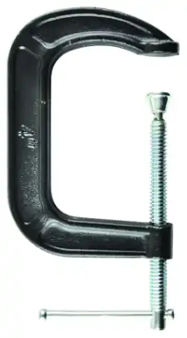 C-clamp, Drop-forged, 8 In.