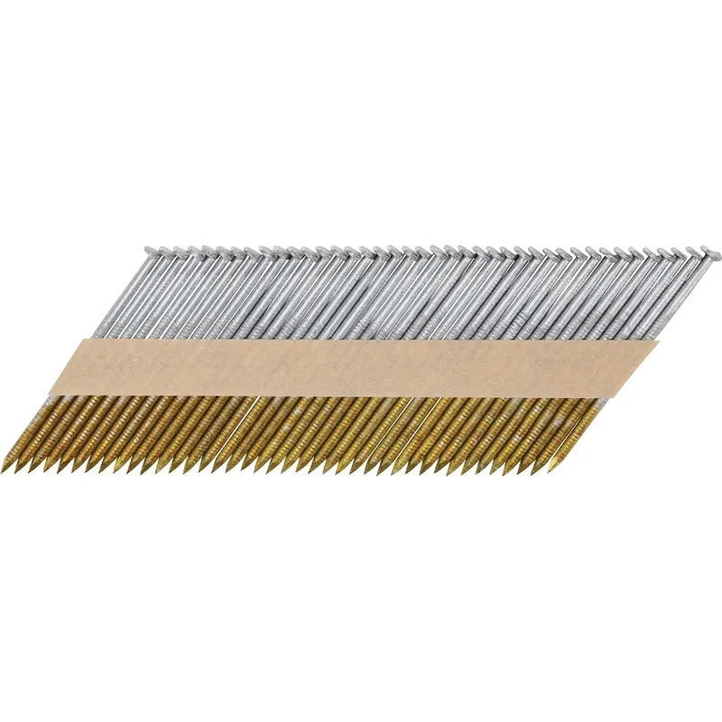 Grip-rite 3 In. L Angled Strip Hot-dip Galvanized Framing Nails 30 Deg 2000 Pk