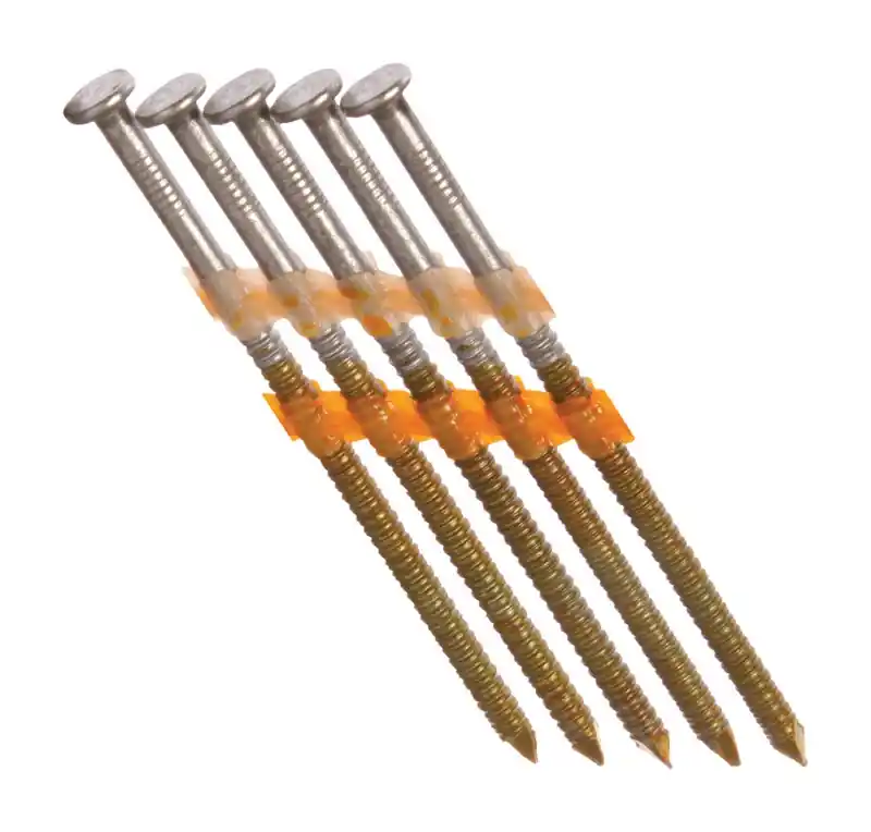 Grip-rite 2-3/8 In. L X 12 Ga. Plastic Strip Bright Framing Nails 21 Deg 1000 Pk