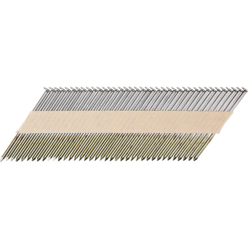 Grip-rite 3 In. L X 11 Ga. Angled Strip Bright Framing Nails 30 Deg 1000 Pk