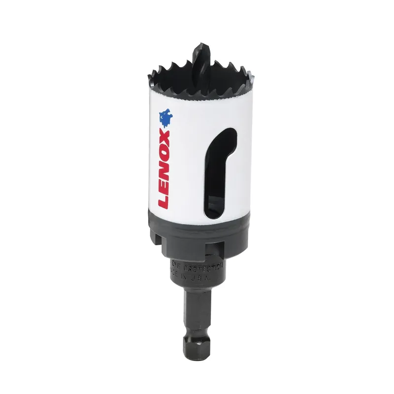 Speed Slot 1-3/8 In. Bi-metal Hole Saw With Arbor - Model 1772727