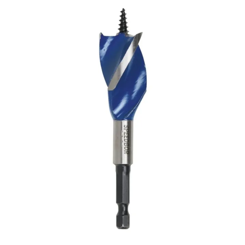 Speedbor 7/8 In. X 4 In. L Carbon Steel Wood Boring Bit Quick-change Hex Shank