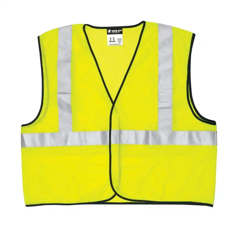 Reflective Safety Vest Fluorescent Green Xl