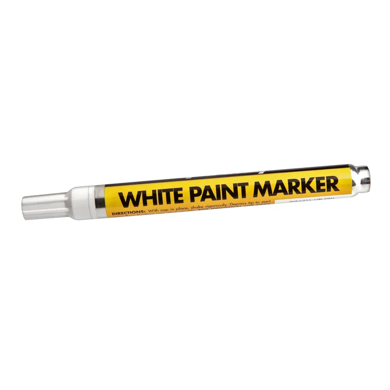 White Valve Tip Paint Marker 1 Pk
