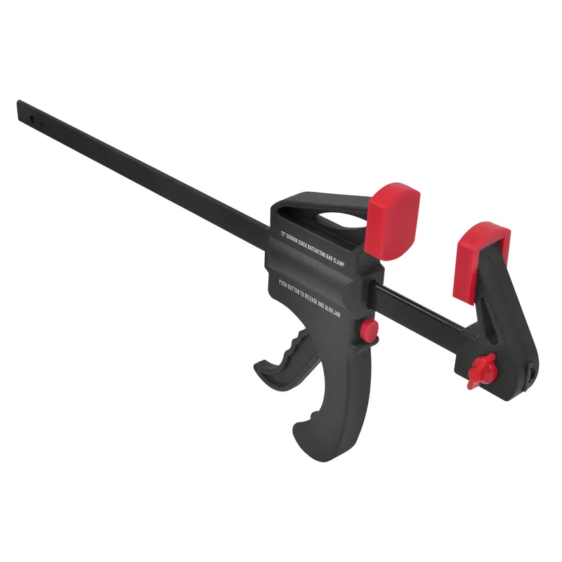 12 In. X 2-1/2 In. D Bar Clamp With 180 Lb Clamping Force
