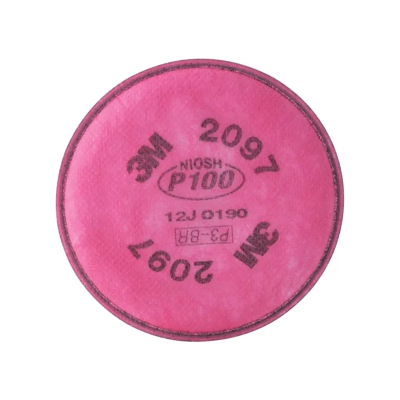 P100 Respirator Mask Replacement Filter Pink 2 Pc
