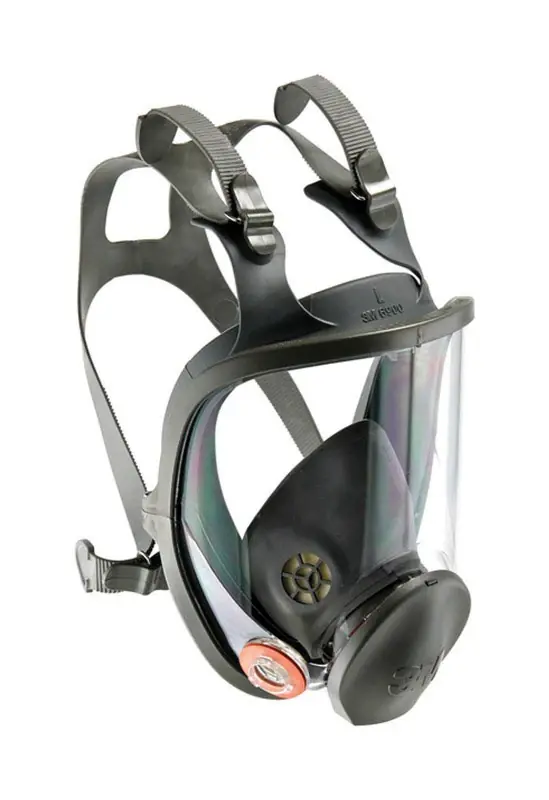 Full Facepiece Reusable Respirator 6000 Series Gray Large Model 6900
